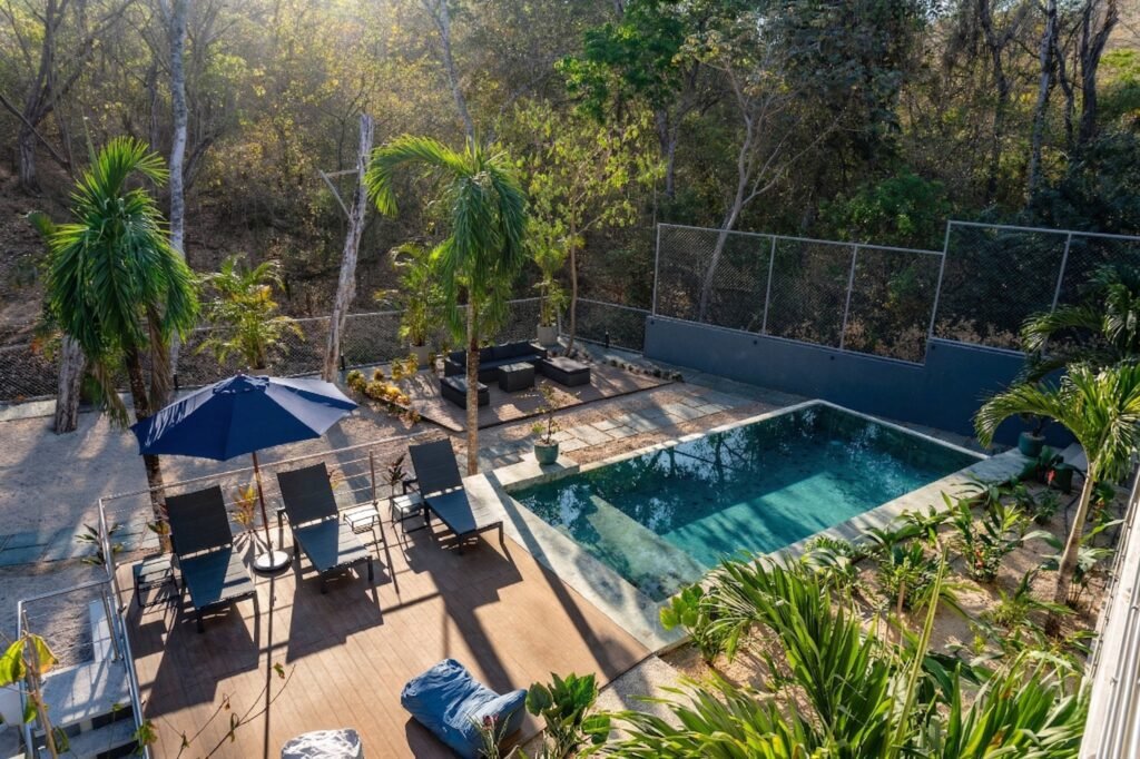 The Villa, pool deck